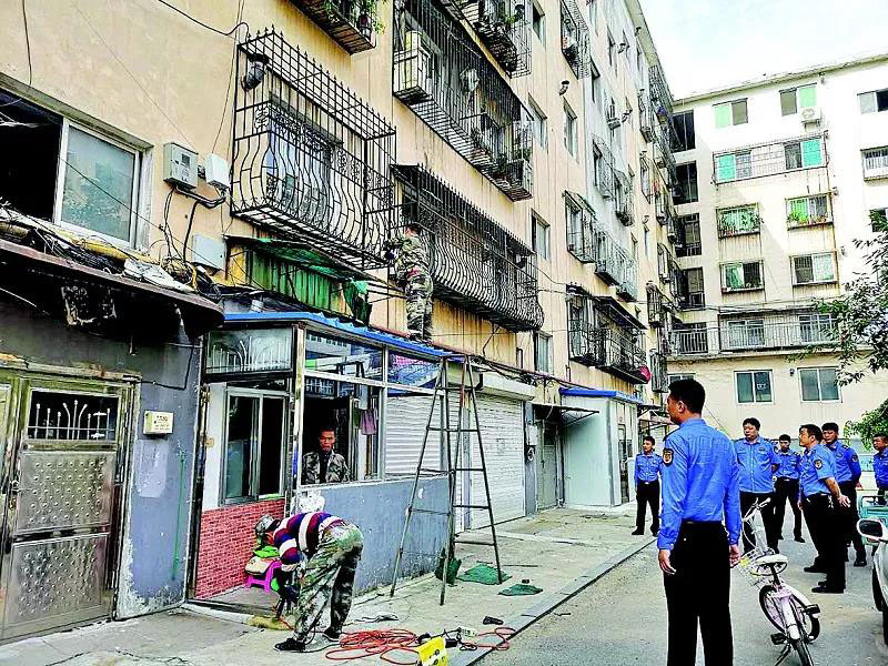 拆除現(xiàn)場(chǎng)