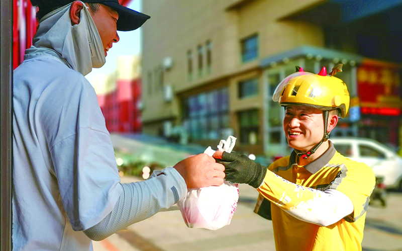 獨臂外賣小哥王哲1——阜新