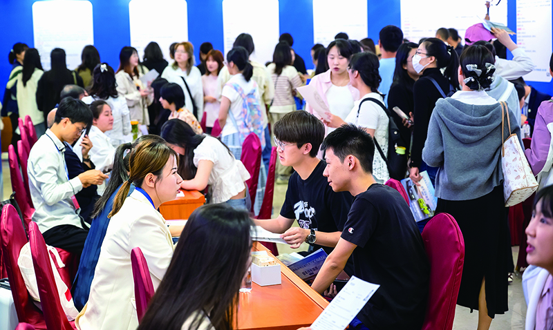 招聘會現(xiàn)場